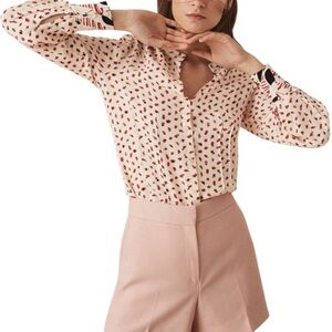 REISS Women’s Kaya Printed Blouse